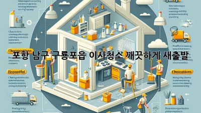 포항 남구 구룡포읍 이사청소, 깨끗하게 새출발! ✨
